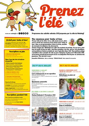 Prenez l'été 2025 à Malakoff