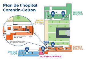 Plan intérieur Corentin-Celton