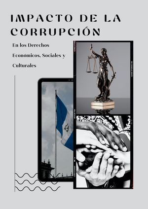 Impacto de la Corrupción en el Cumplimiento de los Derechos Económicos, Sociales y Culturales- Proyecto Nación 2025
