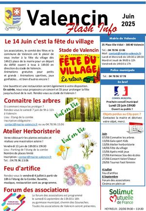 Flash Info Juin 2025