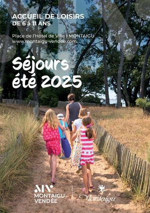 Accueil de loisirs Montaigu - Séjours été 2025