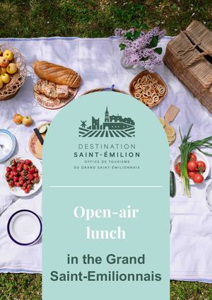 Open-air lunch Saint-Emilion