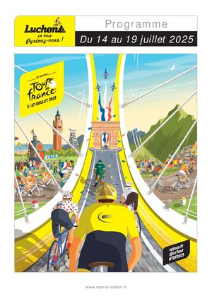 Livret Programme Tour de France 2025