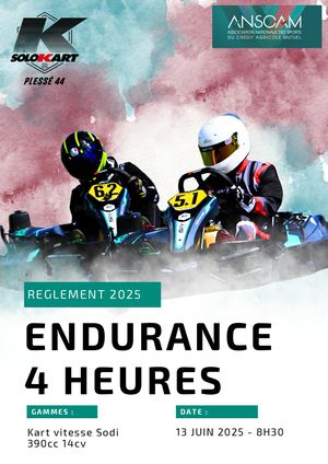 Reglement Endurance Anscam 2025