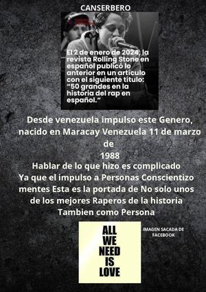 Revista sobre canserbero