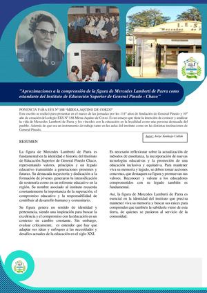 Figura De Mercedes Lamberti De Parra