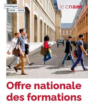 Catalogue national des formations Cnam - 2025-26