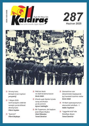 KALDIRAÇ 287. SAYI HAZİRAN 2025