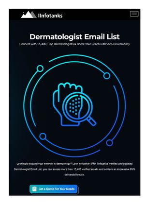 Dermatologist Email Address List