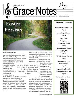 Digital June July Grace Notes
