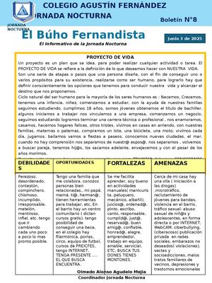 Edición N°8 Búho Fernandista CAF