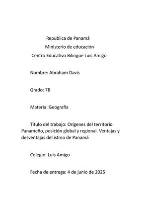 Republica De Panamá