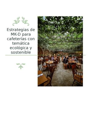 Cafeteria Tematica Ecologica