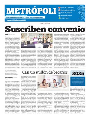 Metrópoli Jueves 05 De Junio 2025