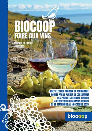 La foire aux vins chez Biocoop - Dossier de presse Juin 2025
