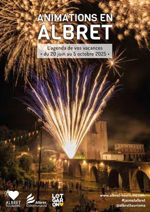 Agenda de l'Office de Tourisme de l'Albret des animations en Albret 2025