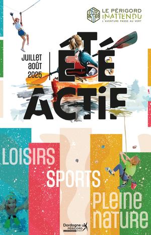 Flyer Été Actif Périgord Inattendu