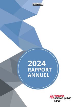 Service public de Wallonie Rapport d'activités 2024