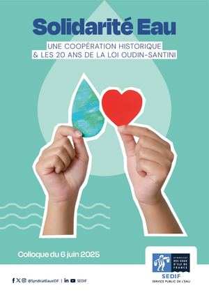 Colloque 20 ans de la loi Oudin-Santini & Solidarité Eau (2025)