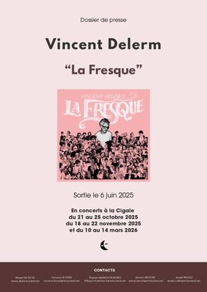 Dp Vincent Delerm La Fresque