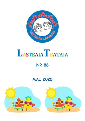 Lasteaia Teataja Mai 2025