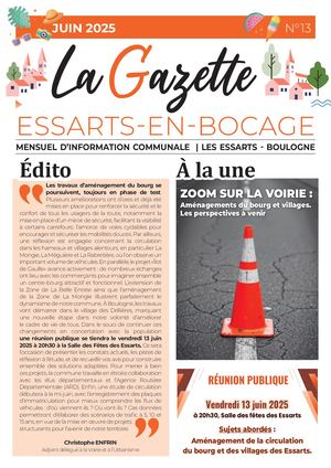 LA GAZETTE JUIN 2025