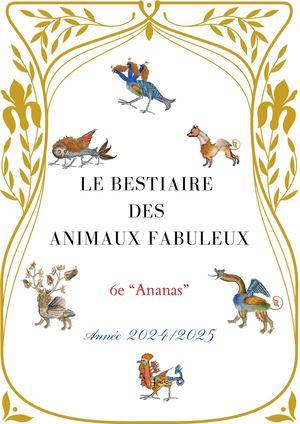 Le bestiaire fabuleux