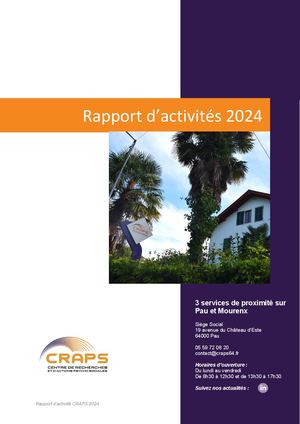 Rapport d'activité du CRAPS