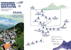 Horaires Navettes été Peisey Vallandry