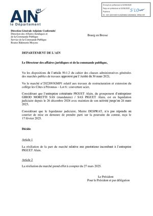 Décision De Résiliation Piguet 02062025 2022093gmp1 Tampon