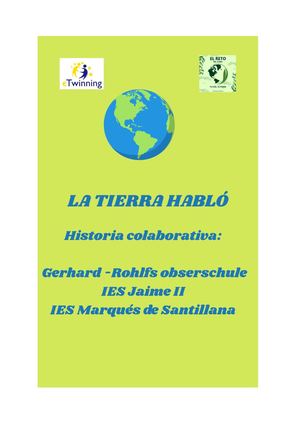 Portada Historia Colaborativa La Tierra Habló