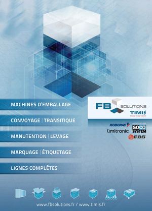 Brochure FB SOLUTIONS - TIMIS