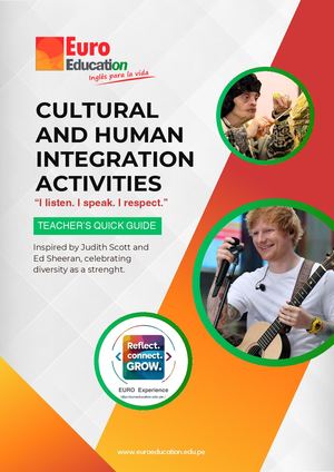 Teacher's Virtual Guide - Cultural Topic
