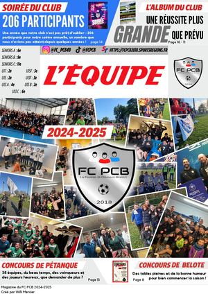 Le magazine du FC PCB