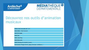 20250606 Nouveautés Outils D'animation Musicaux