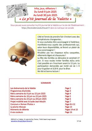 Le p'tit journal de la Valette