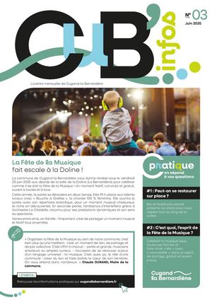 Lettre municipale Cub'Info #3 Cugand-la-Bernardière - juin 2025