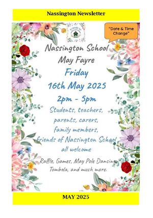 May 2025 Nassington Newsletter