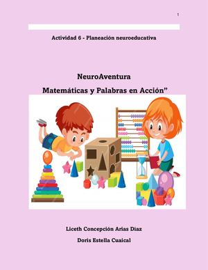 Actividad 6 Planeación Neuroeducativa(balkyria) ,