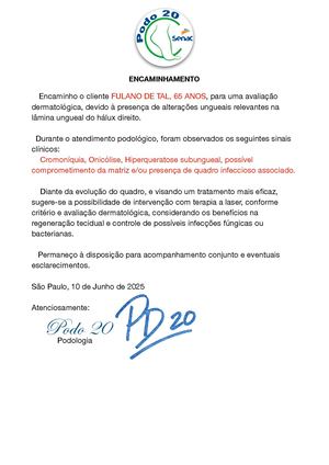 Exemplo De Carta De Encaminhamento