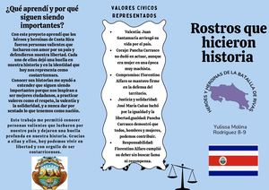 Heroes Y Heroinas De Costa Rica