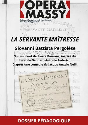 La Servante Maitresse - Dossier Pedagogique