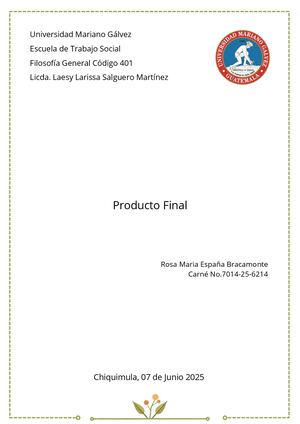 Producro Final