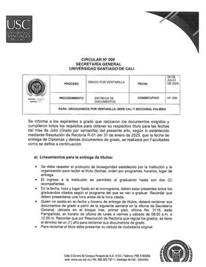 Circular No 009 Grados Por Ventanilla Julio 2025