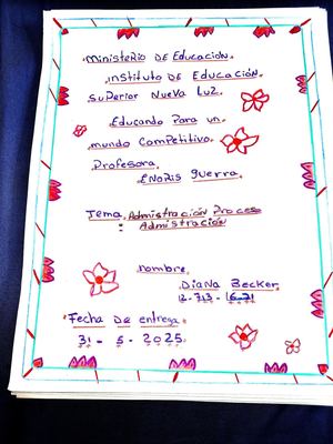 Administración Procesos Examen Final