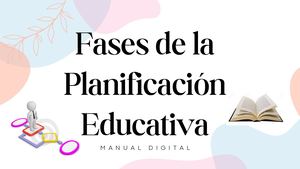 Manual Fases O Momentos De La Planificación Educativa