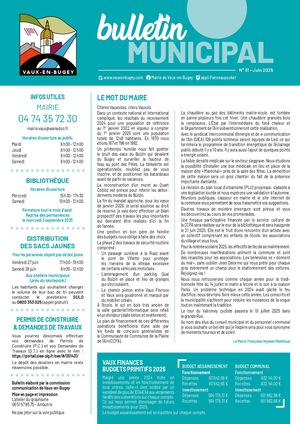 BM N°91 - VAUX-EN-BUGEY - JUIN 2025