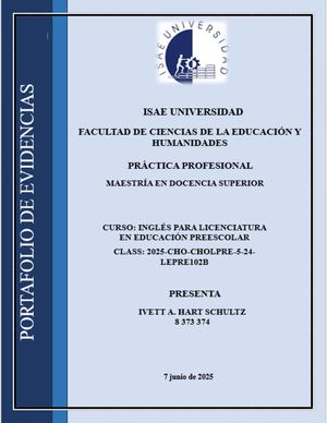 Portafolio Practica Profesional Isae Universidad