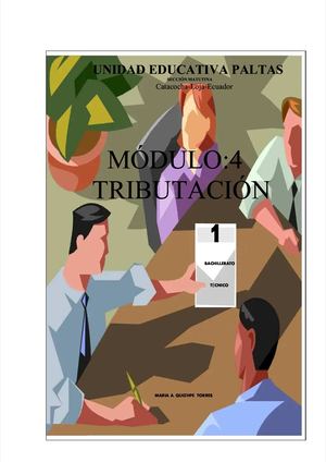 Pdf Modulo Tributacion 1ro Bt 19 20 Para Estudiantesdocx Compress