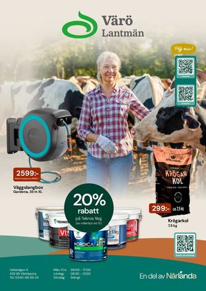 Närlanda Kampanjblad Nr7 2025 Värö Lantmannaförening Ek För
